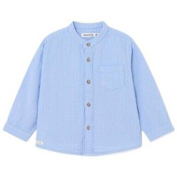 Mayoral Camisa manga larga 1114 Camisa Azul para niña