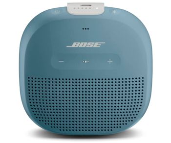 Bose Altavoz Bluetooth SoundLink Micro Sumergible, pequeño con Micro, Azul pétreo