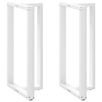 patas para mesa de bar en forma de t 2 unidades color blanco 60 x 35 x 110-111 cm acero vidaxl