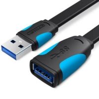 cable alargador usb 30 vention vas-a13-b300 5gbps 3m chapado en oro negro y azul