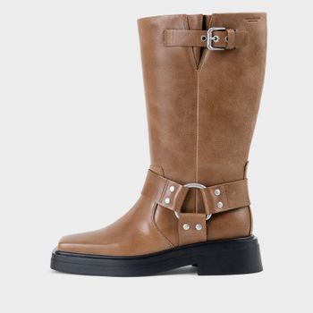 Vagabond Eyra Leather Harness Biker Boots - UK 3