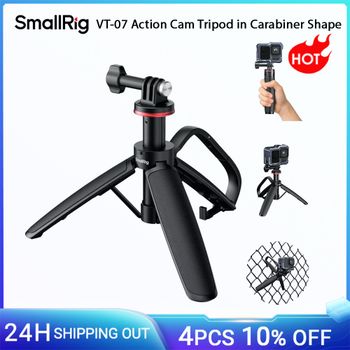 Trípode de cámara de acción portátil SmallRig en forma de mosquetón palo de Selfie extensible para GoPro Hero 13, para DJI Osmo Action 5 pro