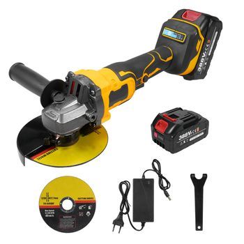 Esmalte Angular Inalámbrico De 18v Y 10000 Rpm Con Motor Sin Escobillas Para Corte Y Pulido, Incluye Asidero Auxiliar