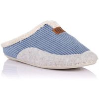 nortenas pantuflas zapatilla de casa - pana para mujer