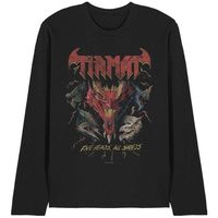 dungeons  dragons camiseta manga larga five heads para mujer