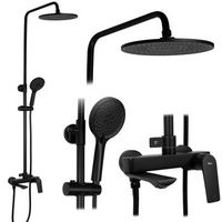 conjunto de ducha rea avalon black