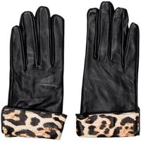 pieces guantes pcjeora smart leather gloves 17160028 para mujer