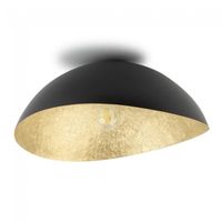 plafon de techo chapeau negro