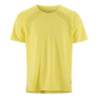 craft race day camiseta de running hombres - amarillo