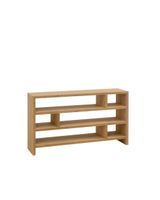 estanteria de madera de abeto roble medio de 80x140cm