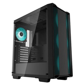 DeepCool CC560 RGB Semitorre ATX Cristal Templado USB 3.0 Negra