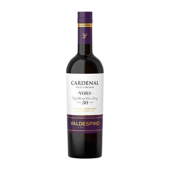 Valdespino Vino Generoso Cardenal Palo Cortado V.o.r.s. Jerez-xérès-sherry Botella Medium 50 Cl 22% Vol.