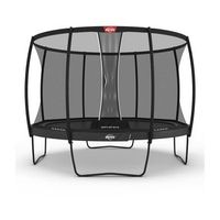 cama elastica berg champion 430  red deluxe gris standard  safety net deluxe xl