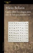 carta sobre los ciegos para uso de los que pueden ver