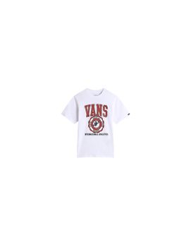 Camiseta Vans Inter V Ss Infantil Blanco