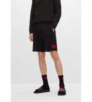 hugo para hombre 50466196 pantalon corto diz negro xs casual algodon sostenible