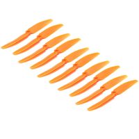 helice de propulsion directa gemfan 5030 abs de 10 unidades en color naranja para aviones rc