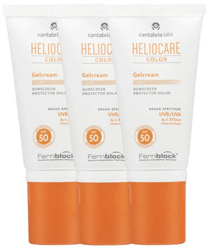 Heliocare Color Gelcream Light SPF50 3x50 ml
