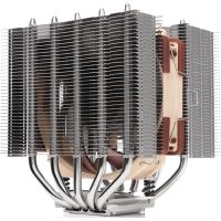 noctua nh-d12l ventilador cpu bajo perfil 5 pipes 120mm marron