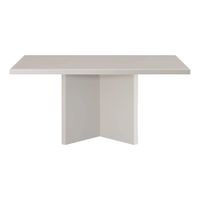 mesa de centro tablero laminado de 3cm taupe 100x60cm