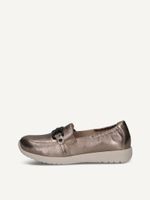 caprice slipper brown made of leather size 41