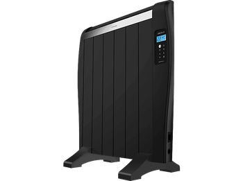 Radiador - Cecotec ReadyWarm 1200 Thermal Black, 900 W, 6 Elementos, Mando a distancia, Negro
