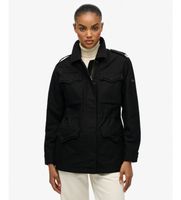 superdry para mujer w5011938a chaqueta embellished field negro l casual algodon
