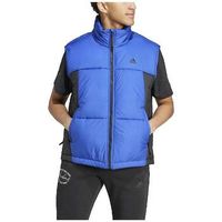 adidas chaqueta de punto gilet 3 stripes puffy vest bleu para mujer