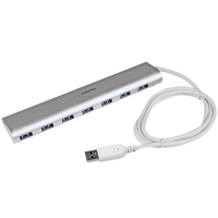 7port usb hub aluminum compact usb 30 hub for m ac