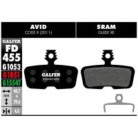 galfer  pastillas de freno standard compatible avid-sram  fd455g1053  - pastillas de freno compatibles con avid este juego de pastillas marca galfer compatibles con los frenos avid code r y code