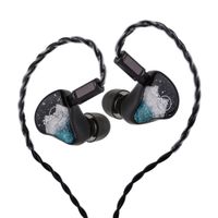 linsoul ziigaat horizon 1dd  2ba  2 auriculares iem tribridos planos equilibrio tonal natural con cable intercambiable personalizado