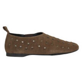 Lolas Bailarinas zapato con horma sesgada y apliques para mujer