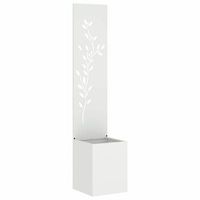 pantalla de privacidad para jardin floral 32 x 32 x 150 cm vidaxl