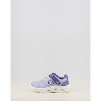 skechers deportivas moda s-lights sola glow - color breeze para nina