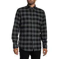 boss camisa manga larga camisa a cuadros rickert para hombre