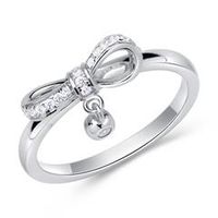anillo de plata 925 con circonita