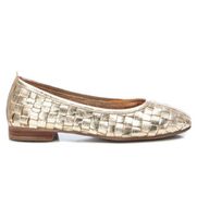 carmela para mujer 16166206-oro bailarinas de piel 161662 dorado 35 plano ninguno casual