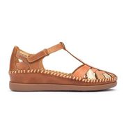 pikolinos para mujer w8k-0705c1 sandalias de piel cadaques marron 41 3 a 5cm velcro casual