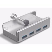 hub orico 5 puertos 5 gbps usb 32 gen 1 modelo all-usb3-hub-4-clip plata