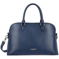 lancaster bolso de mano bolso media luna con cremallera sierra jia azul oscuro para mujer