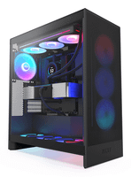 torre gaming nzxt h7 flow rgb 2024  atx  negro