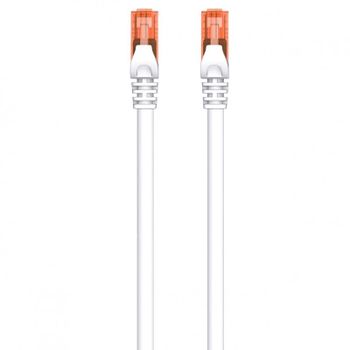 Ewent Cable de Red RJ45 Cat.6 U/UTP 3m Blanco