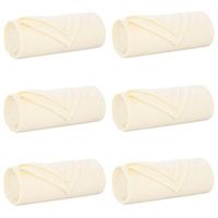 mantitas de sofa 6 uds crema 270 x 240 cm 544 kg lana vidaxl
