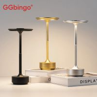 lampara de escritorio led recargable usb ggbingo con atenuacion tactil portatil decoracion vintage para cafeteria luz de ambiente