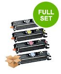 Compatible Multipack Canon EP87BK/Y Full Set Toner Cartridges (4 Pack)