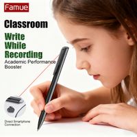 famue l61s grabadora de voz smart pen tipo-c hd 1536kbps 360    microfono con cancelacion de ruido para reuniones de clase entrevistas recomendado por abogados