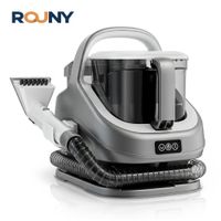 limpiador de alfombras y tapiceria de 1300w succion de 13kpa 100  c steam calentamiento en 40s cable de 3m manguera de 11m tanques de 1400ml y 1200ml eliminacion profunda de manchas