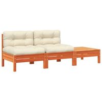 sofa de jardin con cojines y reposapies 2 plazas  sofa de exterior