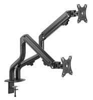 iggual spmp02 soporte pinza 2 monitores 17-32pro