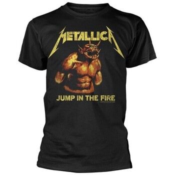 Metallica Camiseta Jump In The Fire Vintage para mujer